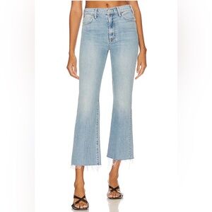 NWT MOTHER Hustler Ankle Fray in Home on the Range Size 29